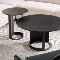 Tommy Franks Alban Coffee Table in Matte Black