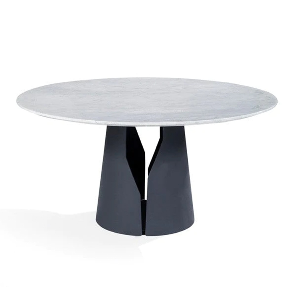  Tommy Franks-Tommy Franks Florence Dining Table in Black-Monochrome 373 