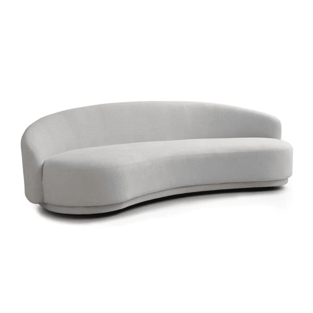 Cove 4-Seater Sofa - Avery Velour Cream Tommy Franks 5