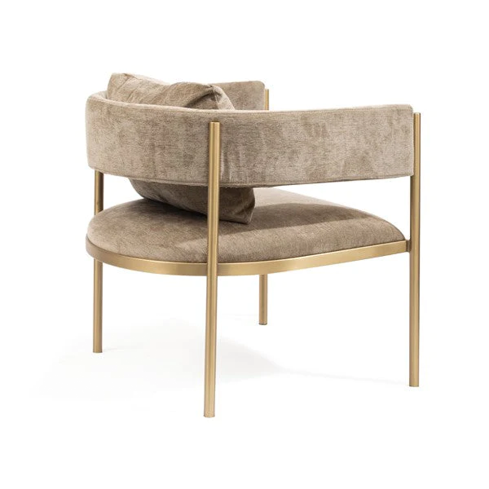 Tommy Franks Envie II Lounge Chair in Giselle Olive
