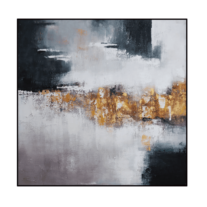 Gold Storm Oil Painting Tommy Franks 1