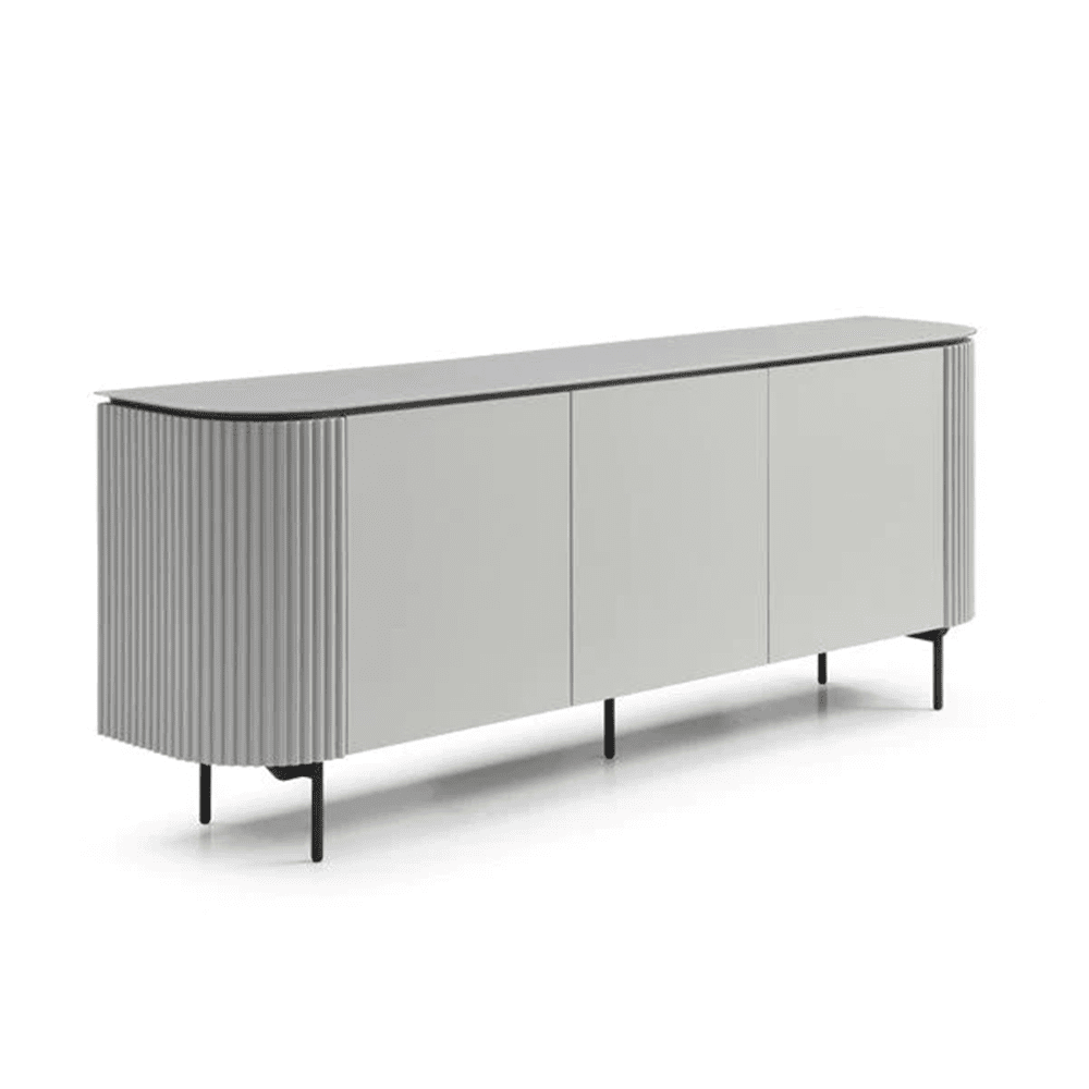 Tommy Franks Lantine Buffet in Matte Light Grey