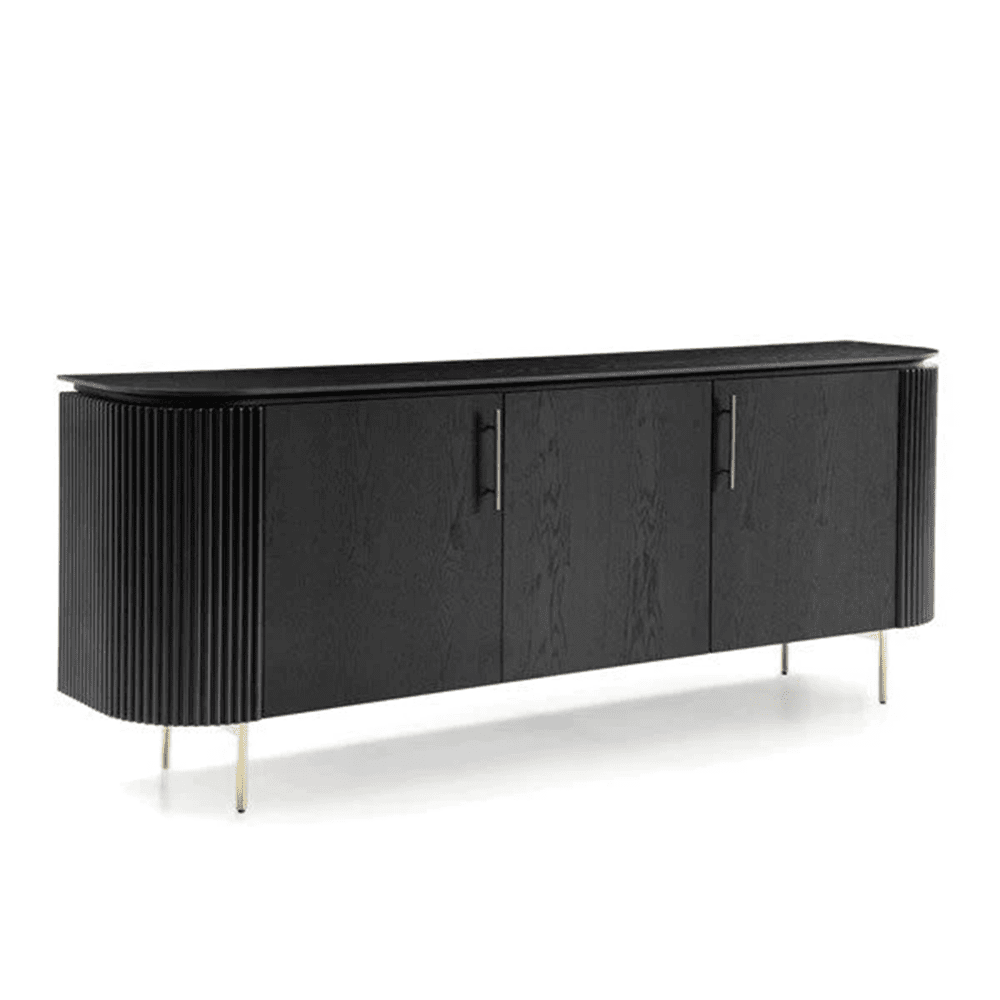 Tommy Franks Lantine Buffet in Black Oak