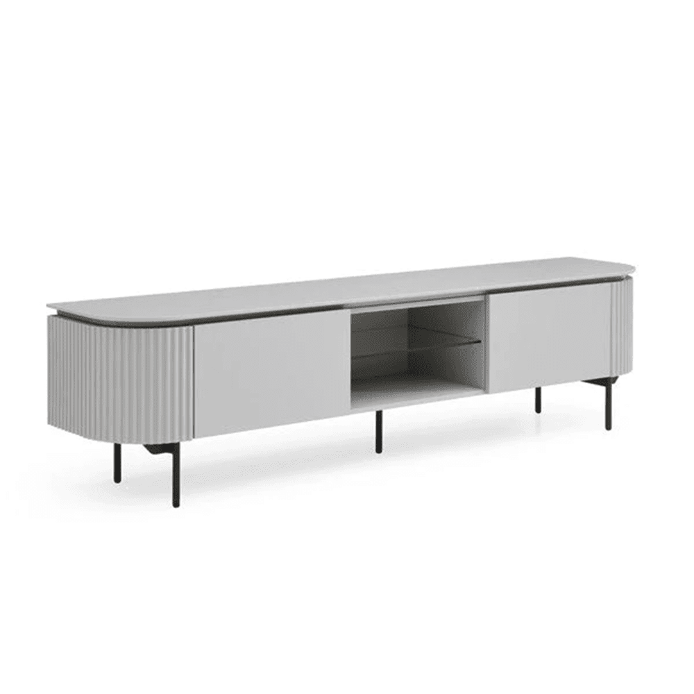 Tommy Franks Lantine TV Unit in Grey