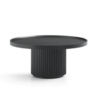 Tommy Franks Lincoln Coffee Table in Matte Black