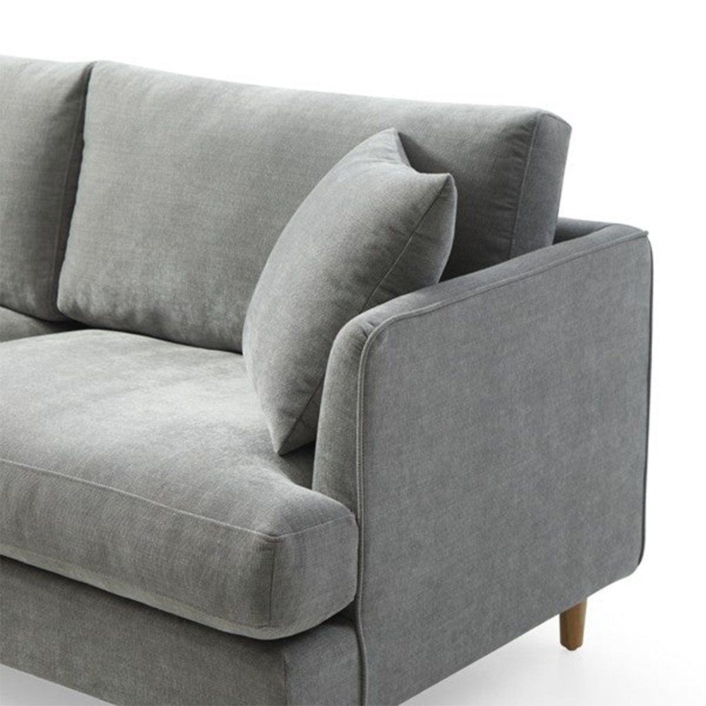  Tommy Franks-Tommy Franks Kendal 3-Seater Sofa in Seville Pebble Grey-Grey  373 