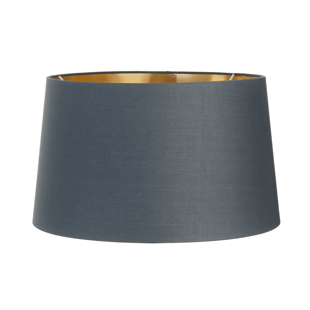 RV Astley Shade Charcoal With Gold Lining 34cm