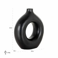 Richmond Interiors Felice Vase in Black