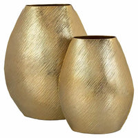 Richmond Interiors Evey Vase in Gold