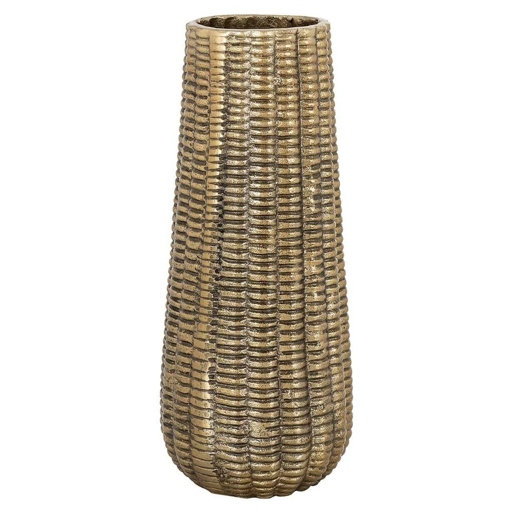 Richmond Interiors Vase Loran in Brushed Gold - Small