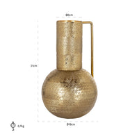 Richmond Interiors Vase Leia Small Gold