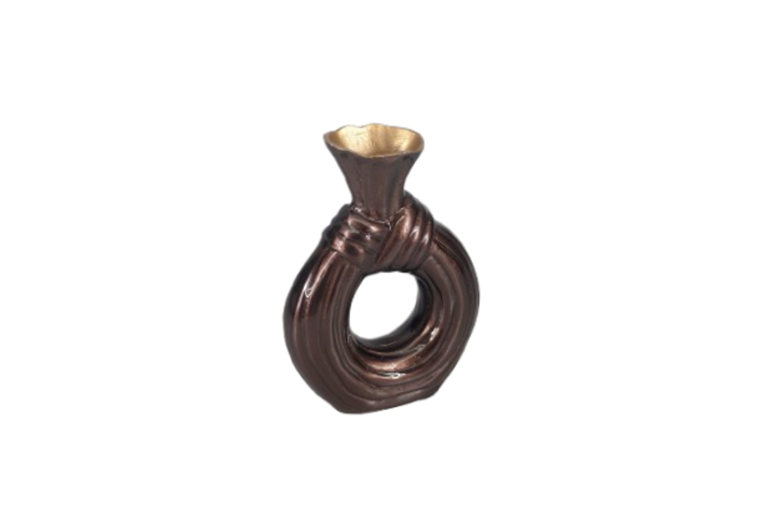 Suen Small Vase - Dark Brown Richmond 1