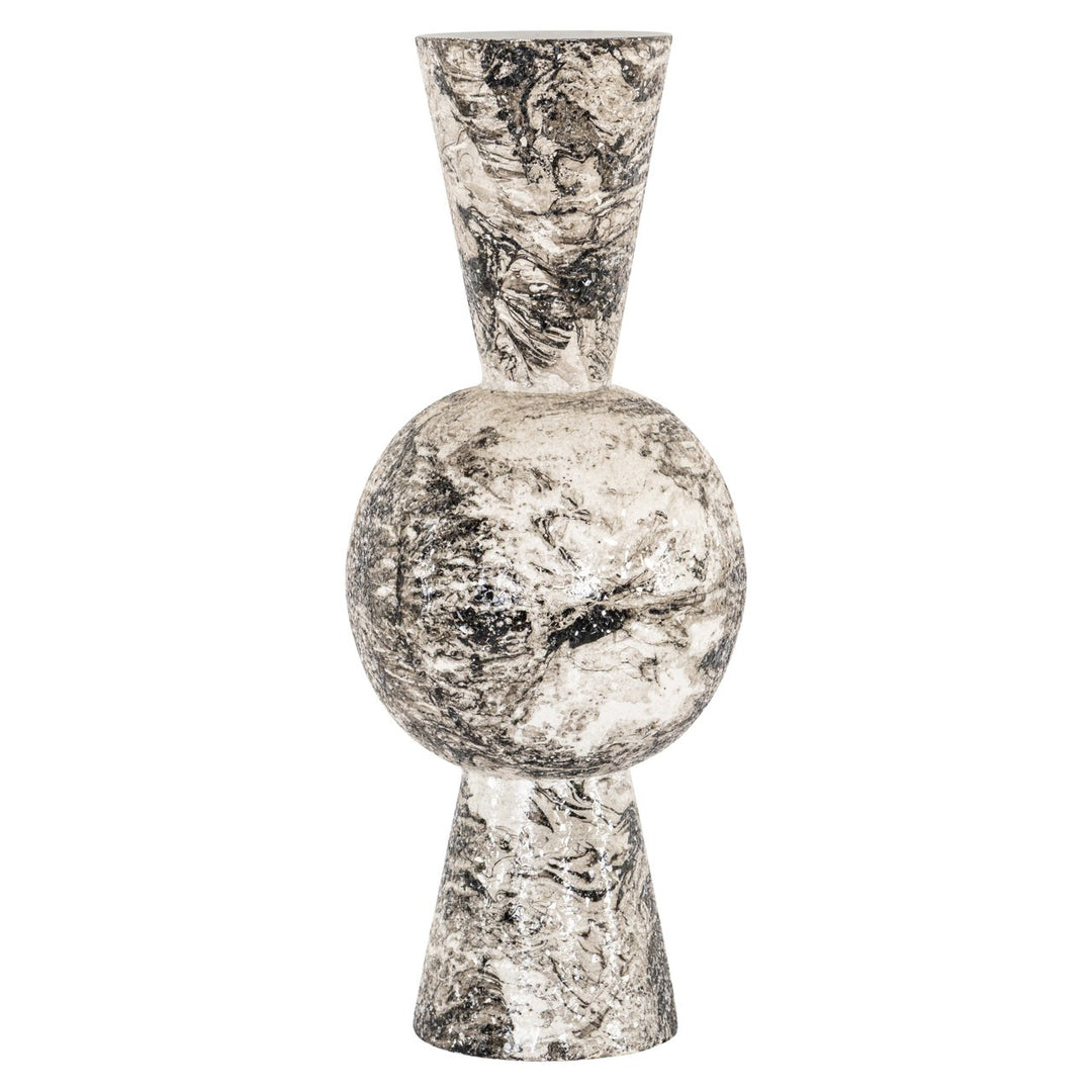 Florry Vase - Black & White Richmond 1