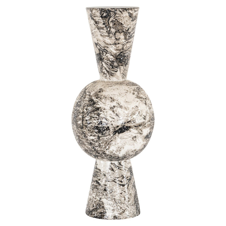 Florry Vase - Black & White Richmond 1