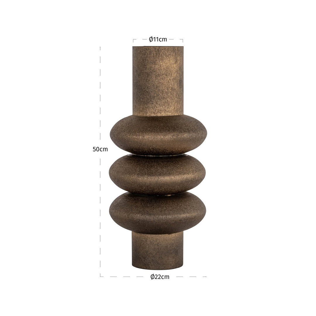 Megan Vase - Antique Brass Richmond 4
