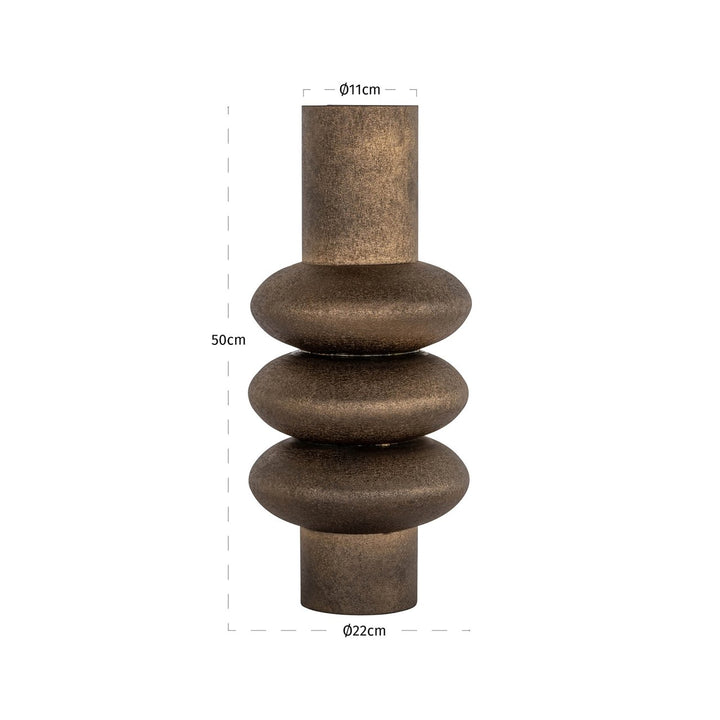 Megan Vase - Antique Brass Richmond 4