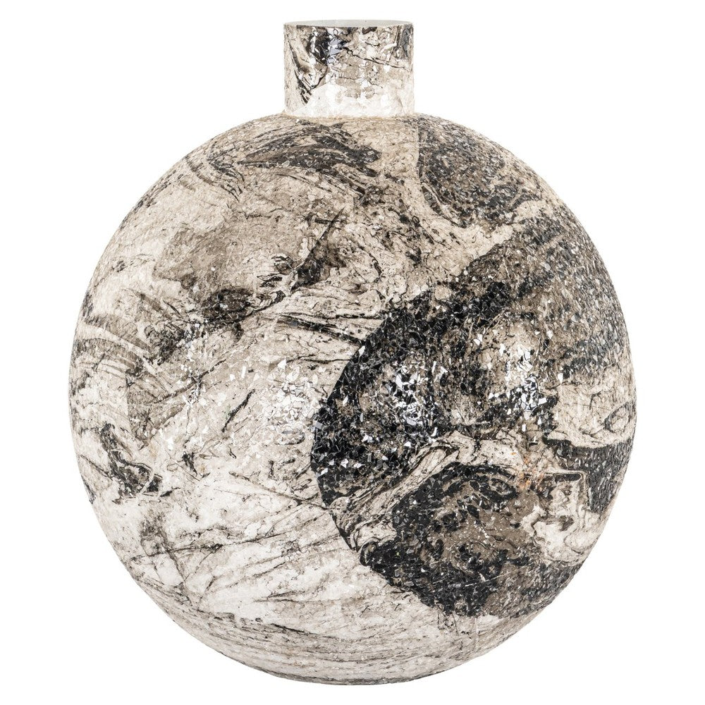 Delisha Vase - Black & White Richmond 1