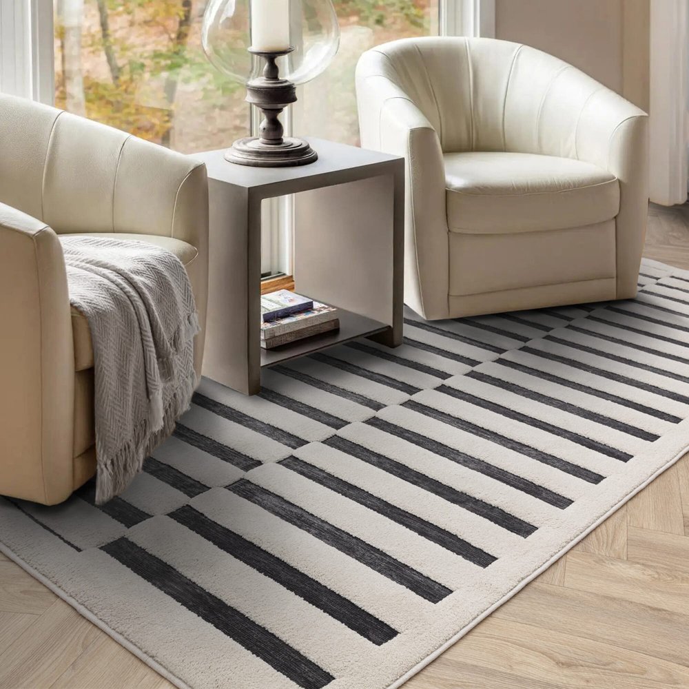 Asiatic Carpets Valley Rug Charcoal & Ivory Build