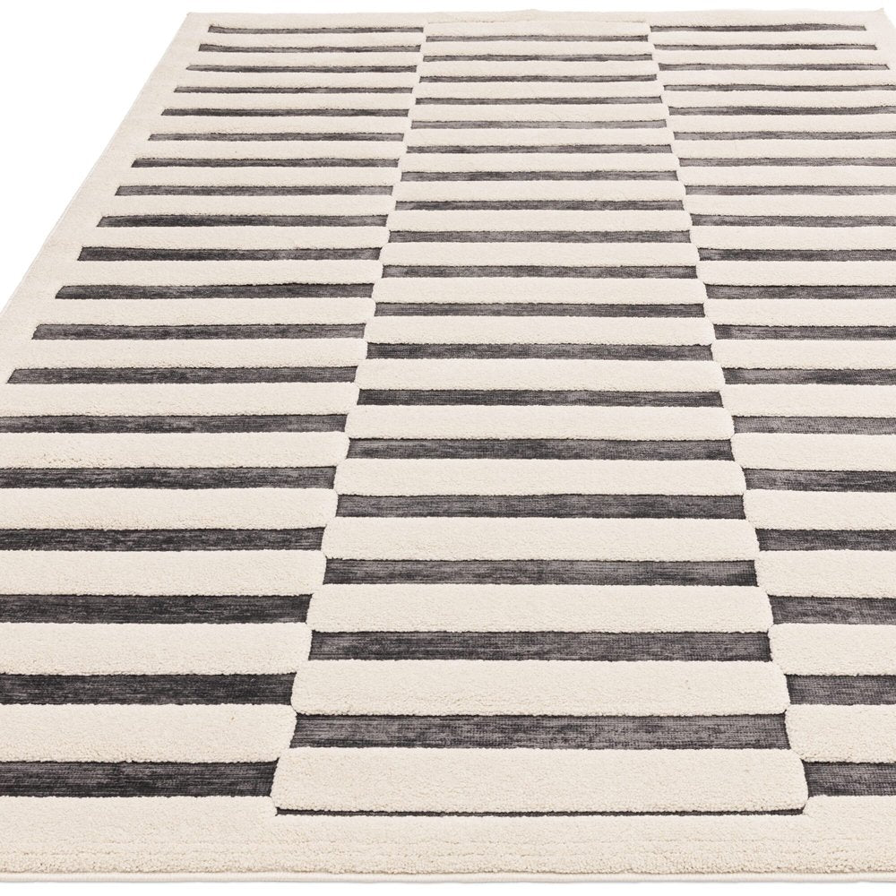 Asiatic Carpets Valley Rug Charcoal & Ivory Build
