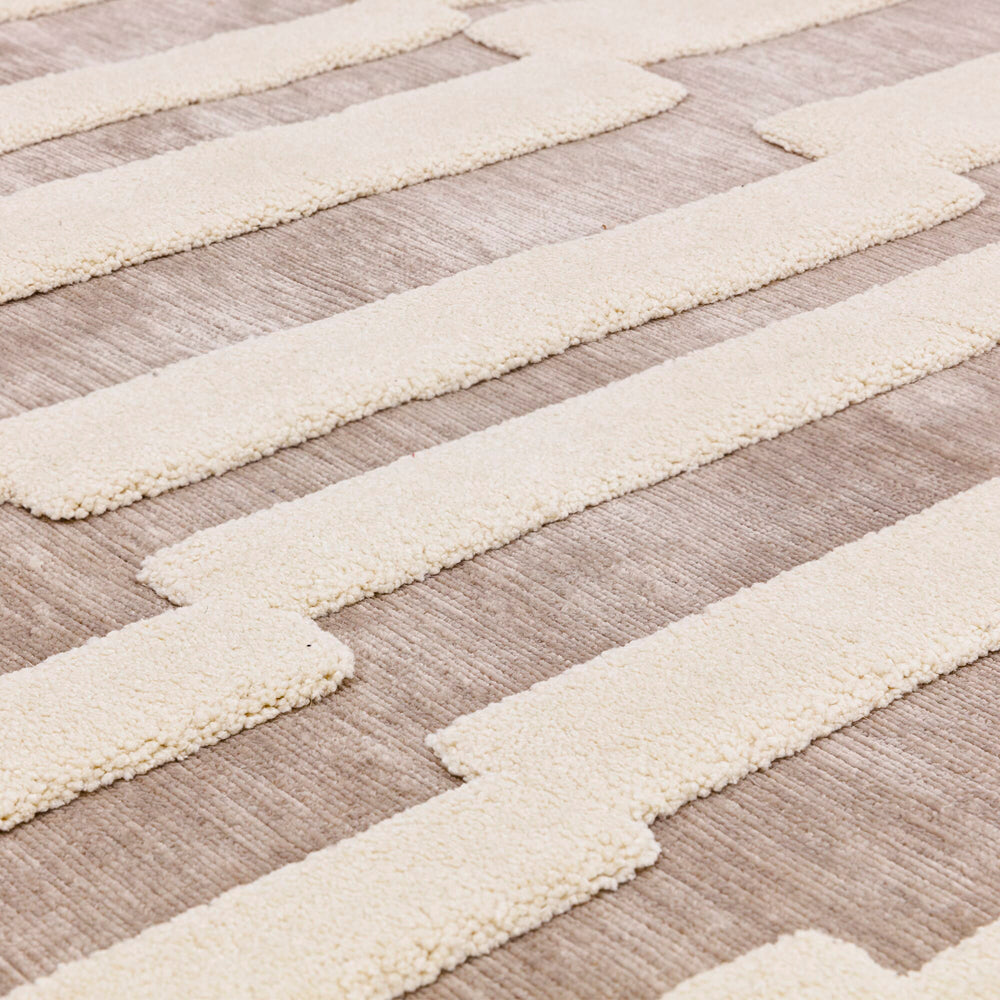 Asiatic Carpets Valley Rug Natural & Ivory Tile