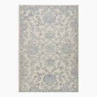 Ivy & Elm Mehar Wool Rug Medium in Grey