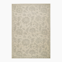 Ivy & Elm Mehar Wool Rug Medium in Cream