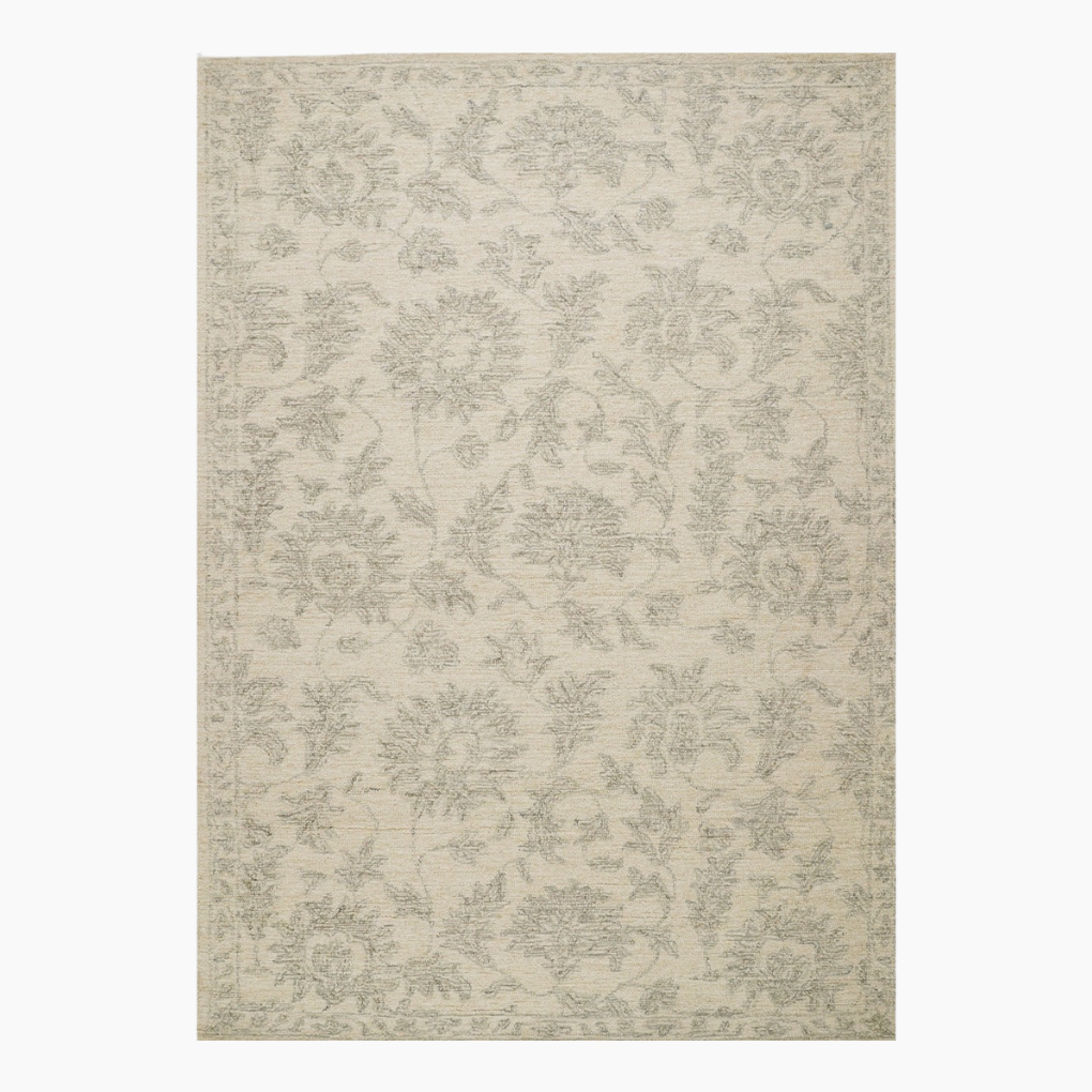 Ivy & Elm Mehar Wool Rug Small in Cream