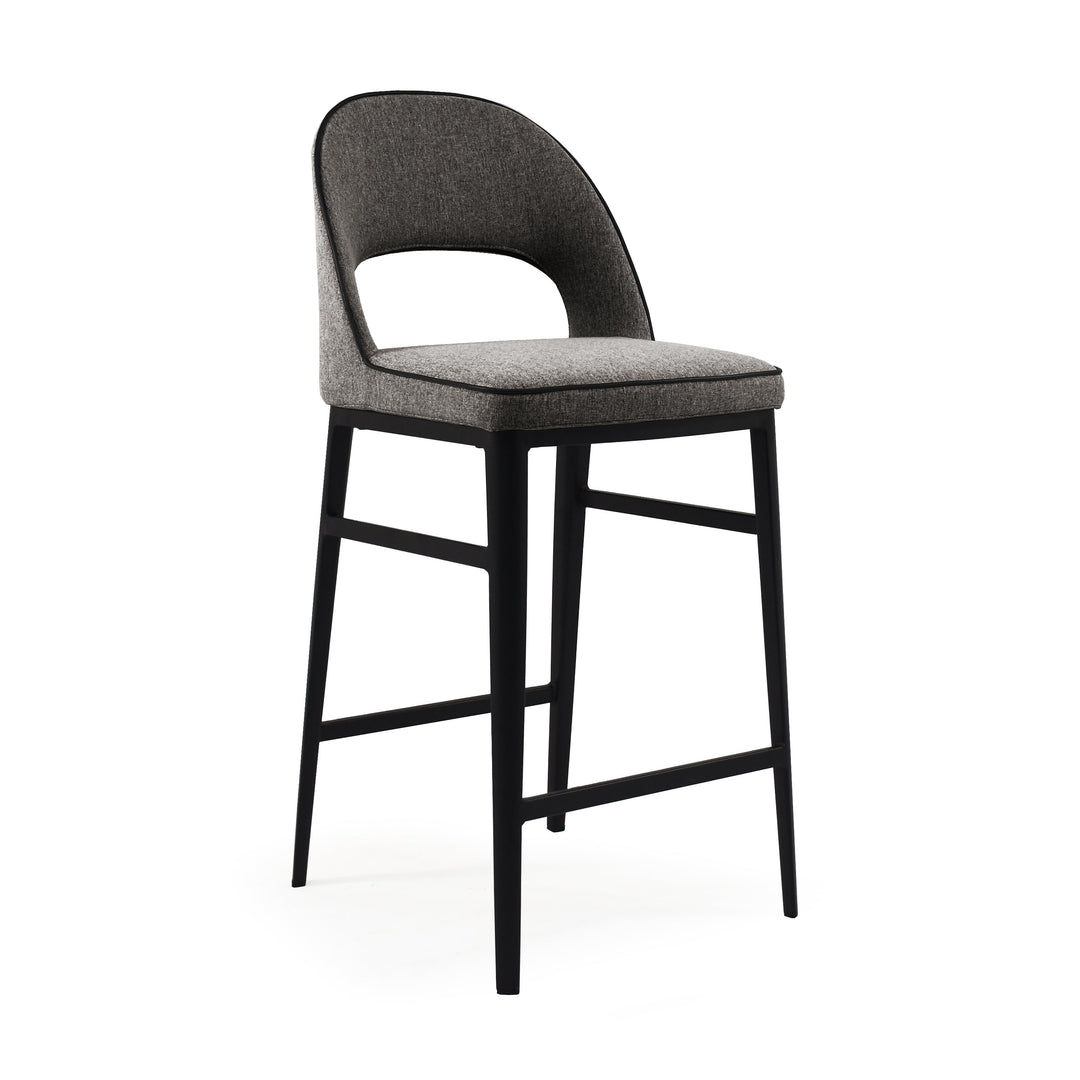 Verna Bar Stool - Enzimi Dark Grey Tommy Franks 2