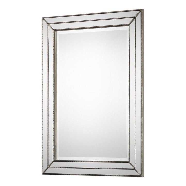 Triple Frame Mirror - Silver Finish Keiichi 3