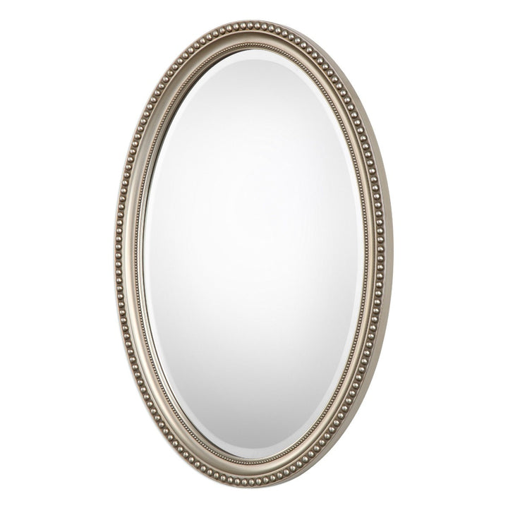 Edith Mirror - Antique Silver Finish Keiichi 3