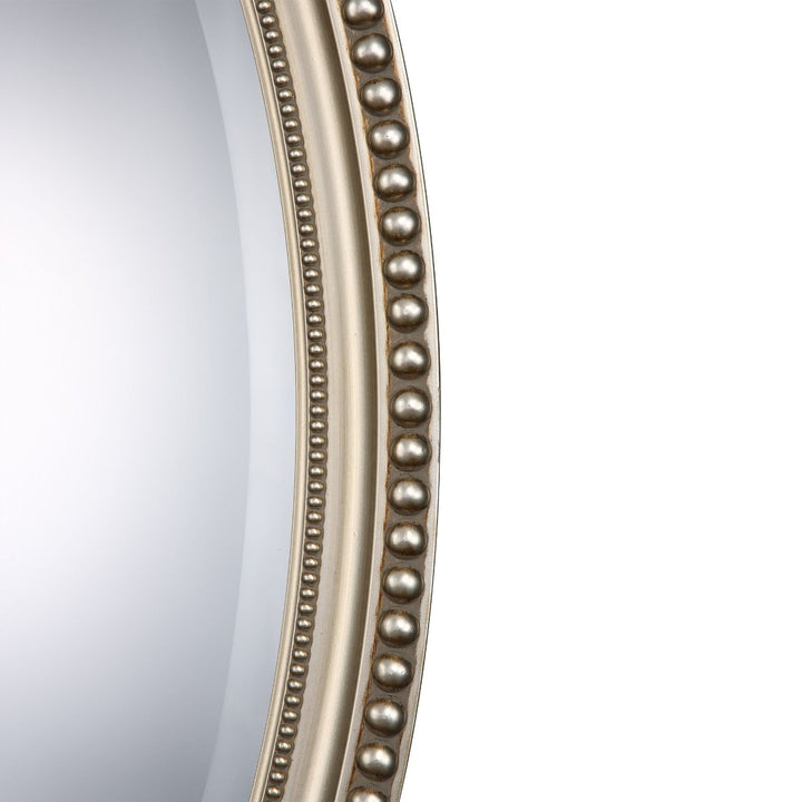 Edith Mirror - Antique Silver Finish Keiichi 4