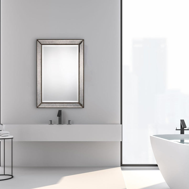 Antiqued Frame Mirror Keiichi 2