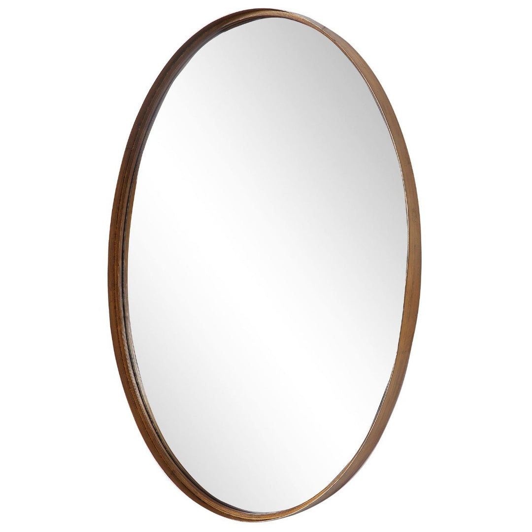 Oval Mirror - Gold Leaf Keiichi 4