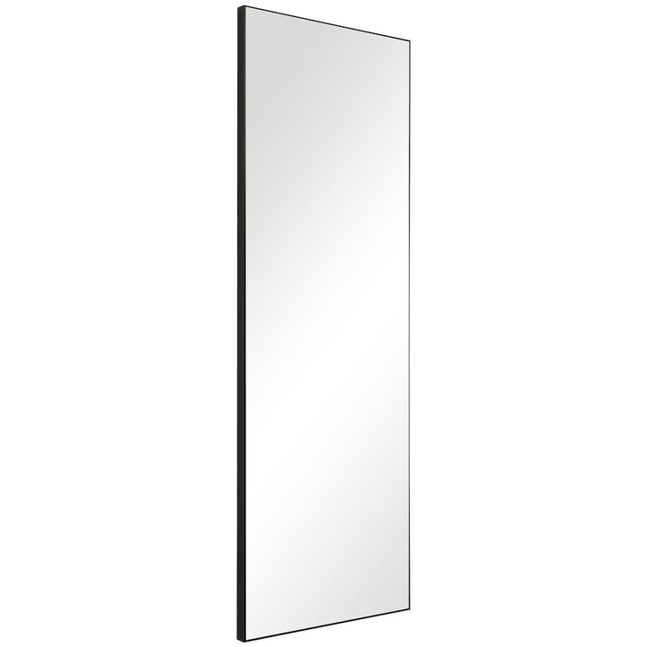 Slim Frame Tall Mirror - Black Keiichi 4
