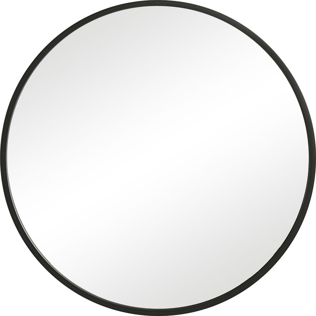 Eve Large Round Mirror - Black Keiichi 1