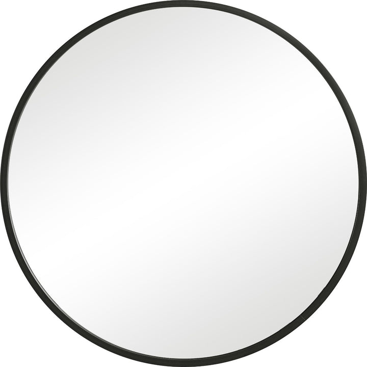 Eve Large Round Mirror - Black Keiichi 1