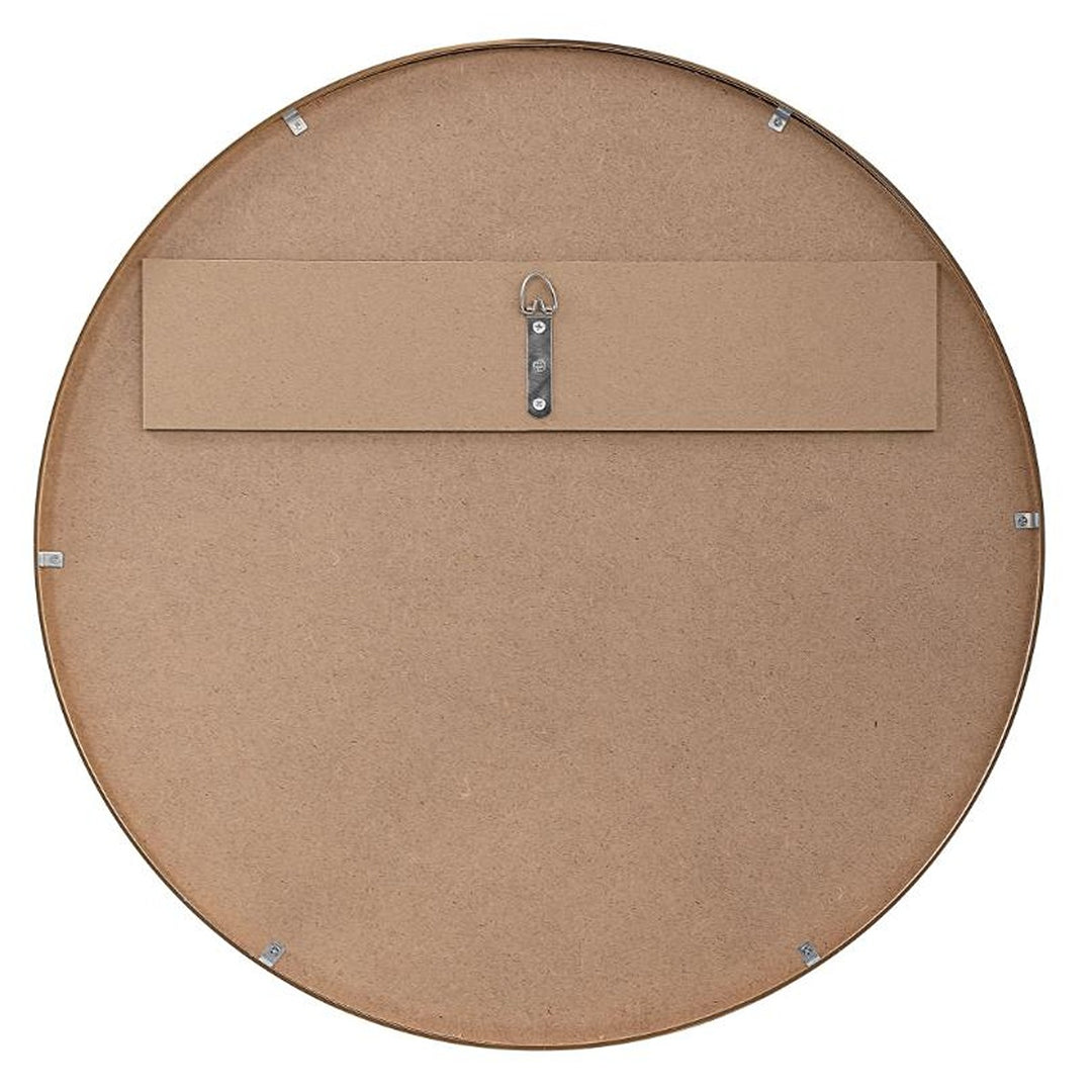 Evelyn Round Mirror - Gold Keiichi 5