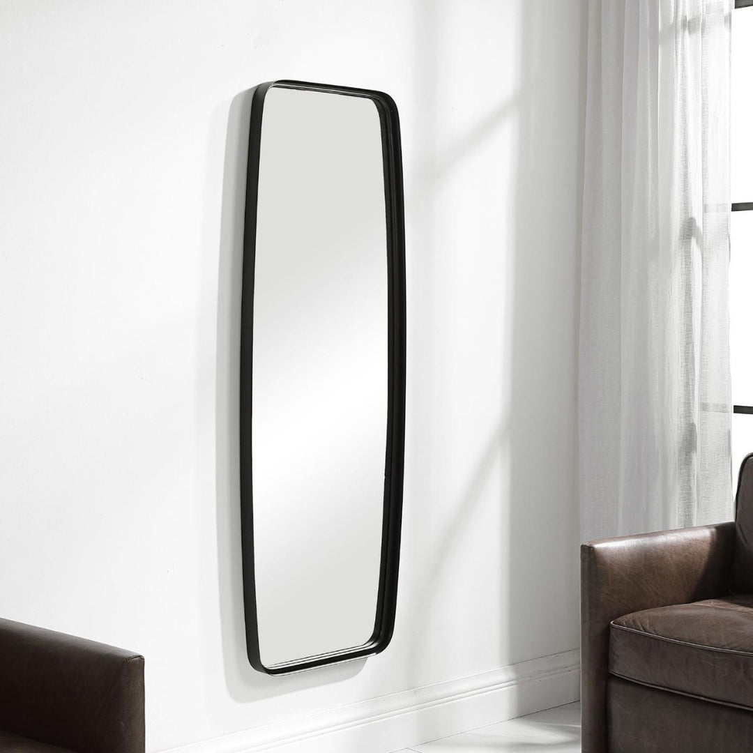 Adeleine Tall Mirror - Black Keiichi 6