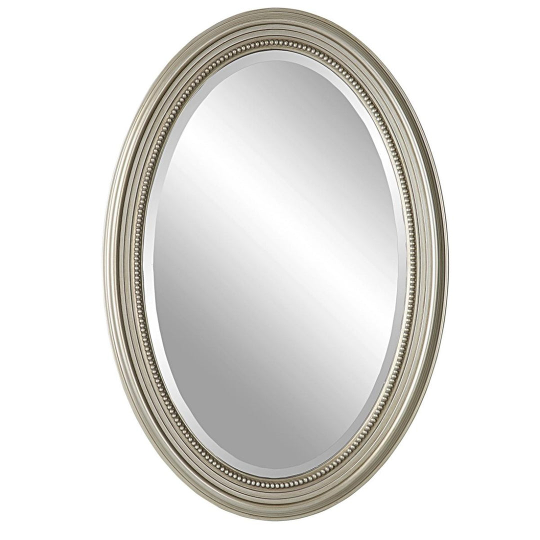 Isabelle Mirror - Antique Silver Keiichi 1