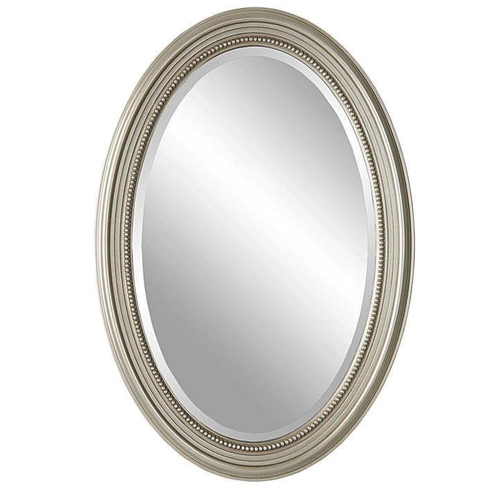 Isabelle Mirror - Antique Silver Keiichi 1