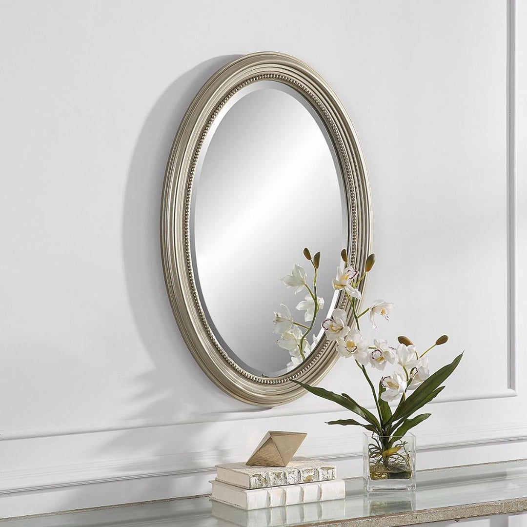 Isabelle Mirror - Antique Silver Keiichi 2