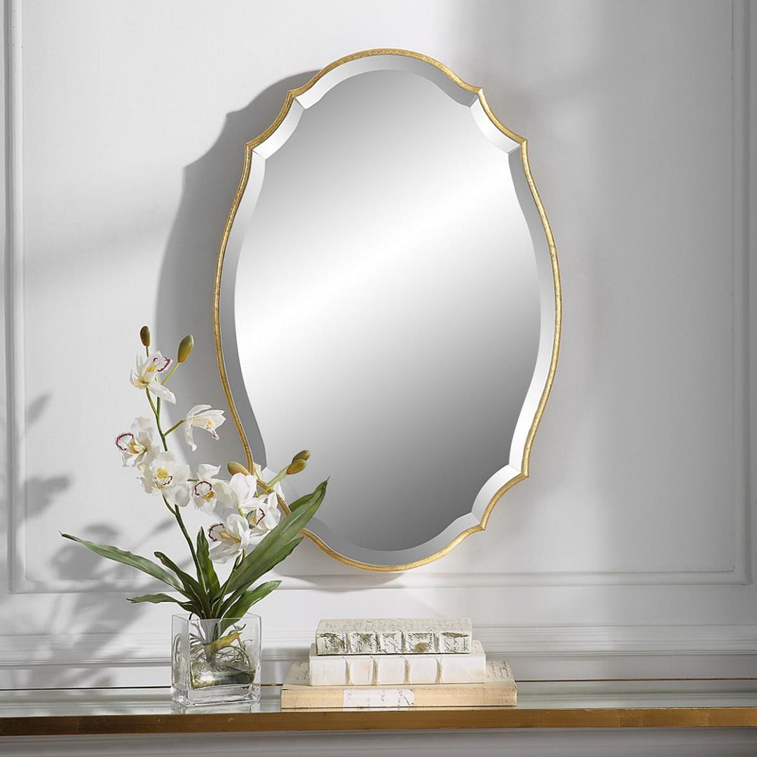 Aida Mirror - Gold Finish Keiichi 2