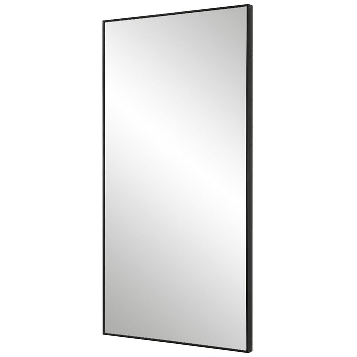Slim Frame Midi Mirror - Black Keiichi 4