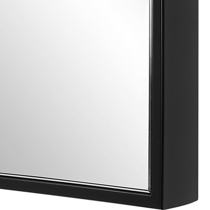 Slim Frame Midi Mirror - Black Keiichi 6