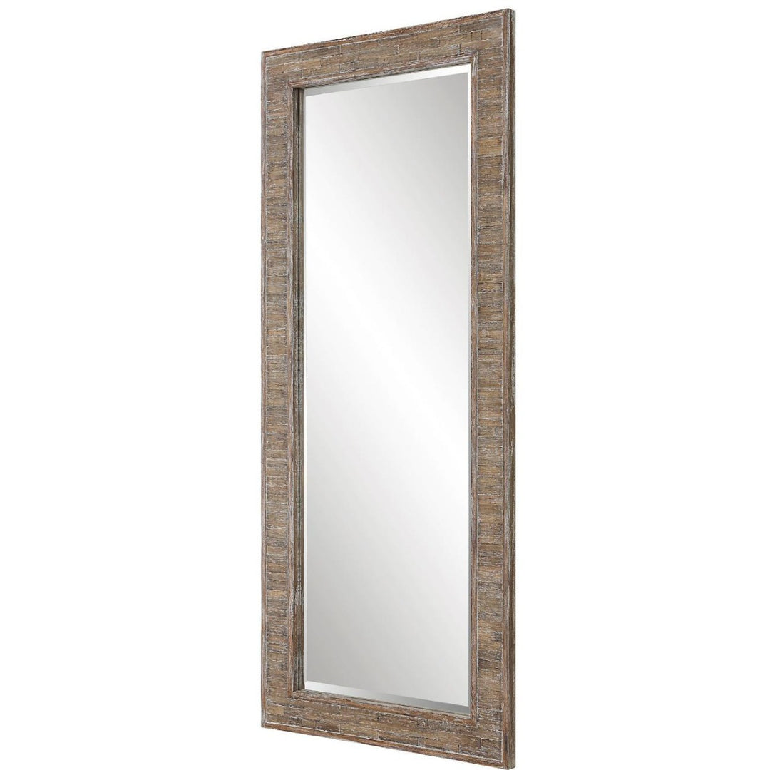 Beachhouse Distressed Wooden Tall Mirror Keiichi 4