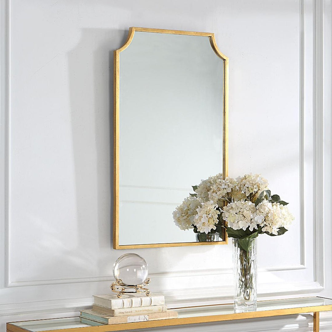 Bradley Mirror - Gold Finish Keiichi 3