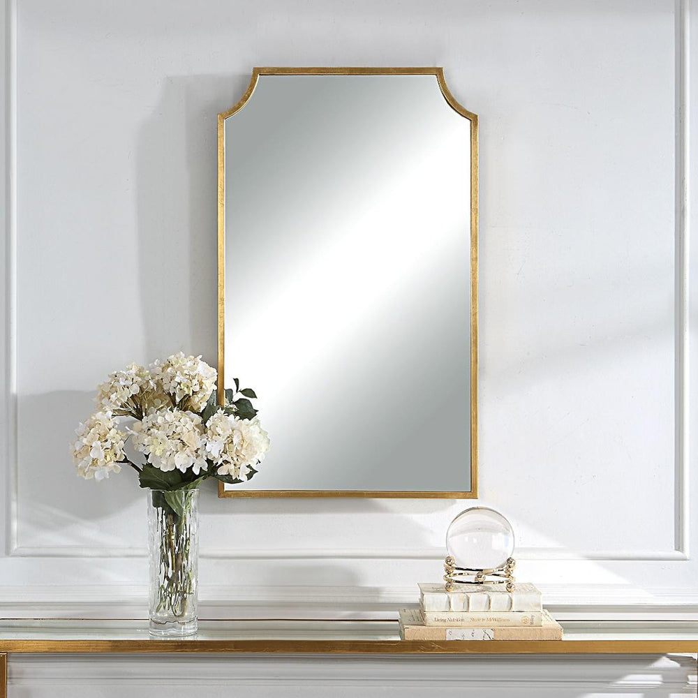 Bradley Mirror - Gold Finish Keiichi 2