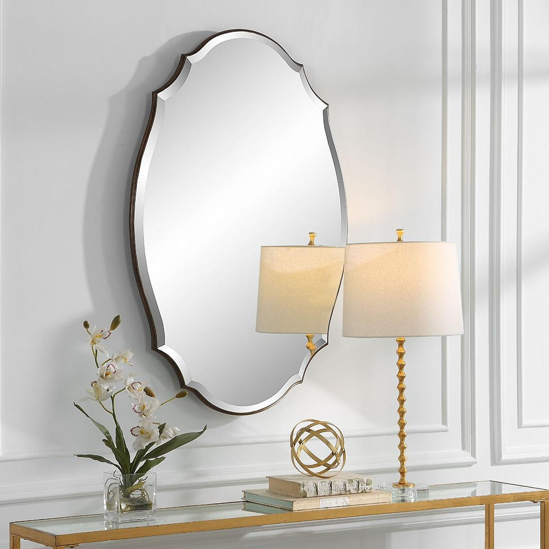 Aida Mirror - Bronze & Gold Finish Keiichi 3