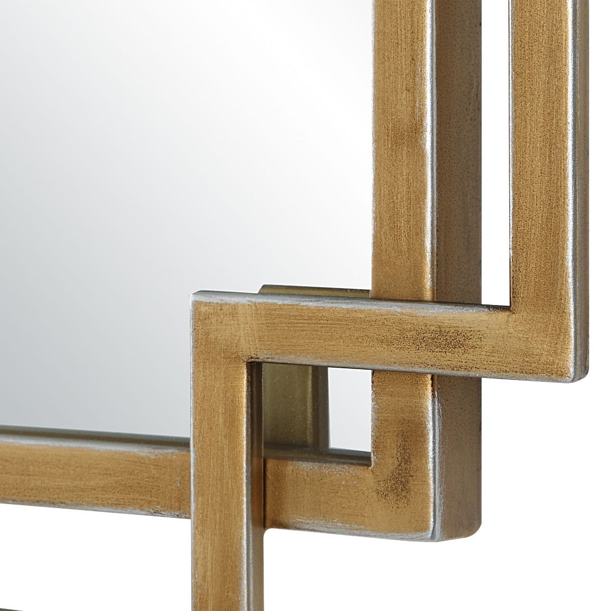 Keiichi Deco Mirror Brushed Gold