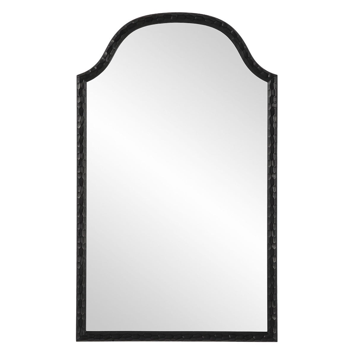 Keiichi Cast Mirror Black Finish